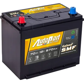 Autobaterie Autobaterie Galaxy SMF JAPAN 70Ah - 12V, 70Ah, 570A Levá