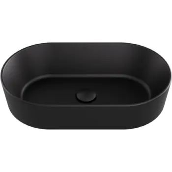 Umyvadlo Besco Lova Cera-Line 53 umyvadlo na desku, černá, UNCM-53-LOC