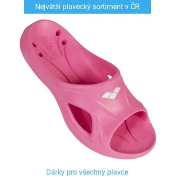 Neoprenové boty Dětské pantofle Arena Hydrosoft II Hook Junior Pink 24