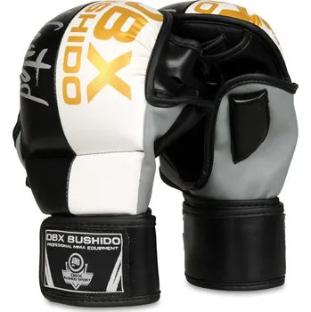Rukavice DBX BUSHIDO MMA rukavice DBX BUSHIDO ARM-2011b S BÍLÁ|ŠEDÁ|ŽLUTÁ