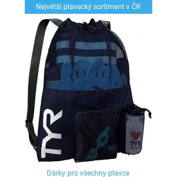 Sportovní vak TYR Big Mummy Mesh Bag Tmavě modrá