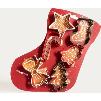 Vánoční ozdoba Sada vykrajovátků CLACH 762055 (6 ks)