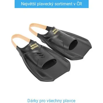 Ploutve Mad Wave Open Heel Training Fin Black 38-41