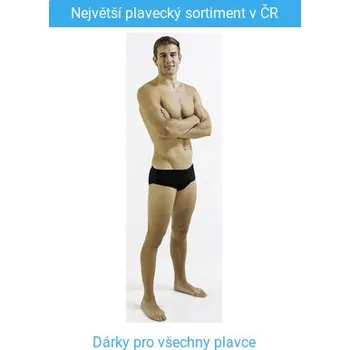 Pánské plavky Finis Aquashort Solid Black 26