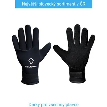 Rukavice Below5 Neoprenové rukavice Neoprene Gloves Black S