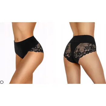 Kalhotky MODO 113 smyslné krajkové kalhotky bílé M