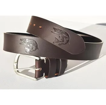 Opasek Kožený opasek - štika