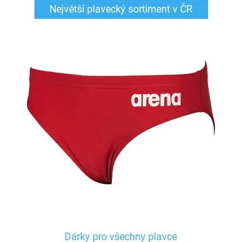 Chlapecké plavky Arena Solid brief junior red 29; 14-15 let
