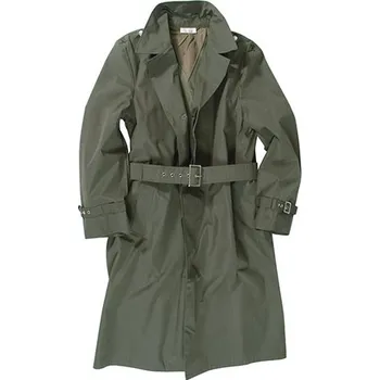 Pánský zimní kabát Kabát do deště NVA ZELENÝ nový SK-52 - Skladem