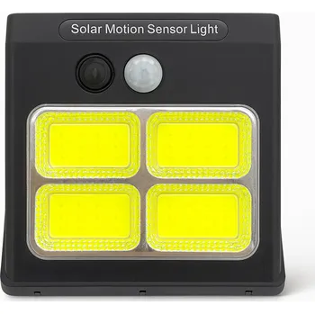 Venkovní osvětlení Solární lampa LED nástěnné svítidlo s PIR čidlem pohybu - ideální do zahrady a na fasádu