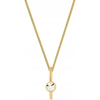 Náhrdelník Náhrdelník s jedním krystalem z kolekce Classic (C11873AU) Colibra