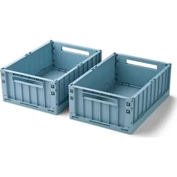 Úložný box LIEWOOD Weston Úložné boxy 2 ks vel. M Beach Blue