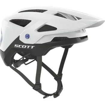 Cyklistická přilba helma Scott Stego Plus Mips - Snow White M (55-59cm)