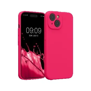 Pouzdro na mobilní telefon kwmobile pro Apple iPhone 15 růžová