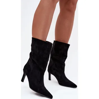 Dámská zimní obuv Boty na podpatku model 221520 Step in style 39