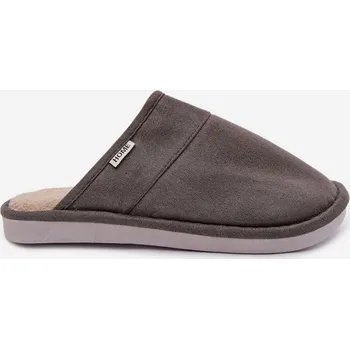 Sada pánského spodního prádla Pánské domácí pantofle tmavě šedé Selomir 42/43