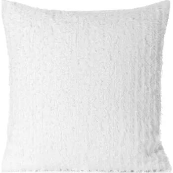 EVA MINGE povlak na polštář SELMA z šifonové látky zdobený mohérovou nití