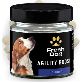 Kloubní výživa FreshDog | AGILITY BOOST KOLAGEN čistý kolagen 500mg | 180 tablet