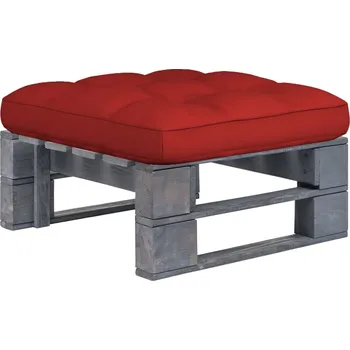 Zahradní sestava zahrada-XL Zahradní taburet z palet šedě impregnované borové dřevo 3066415