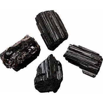 Turmalín skoryl surový S - cca 1,5 - 2 cm