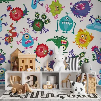 Tapeta Sablio Tapeta Barevné příšerky - 125x75 cm