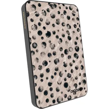 Powerbanka Picasee Powerbanka s MagSafe 5 000 mAh Šedá - Inked