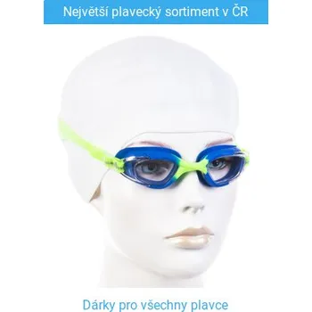 Plavecké brýle Mad Wave Micra Multi II Goggles Junior Zeleno/modrá