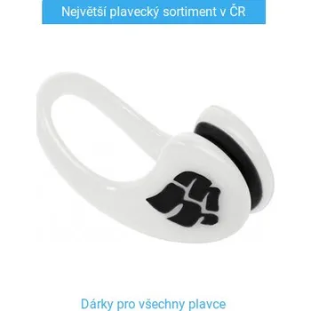 Svorka na nos Klip na nos Mad Wave Ergo Bílá