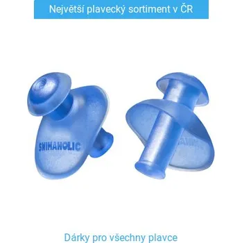 Špunt do uší Špunty do uší Swimaholic Earplugs Modrá