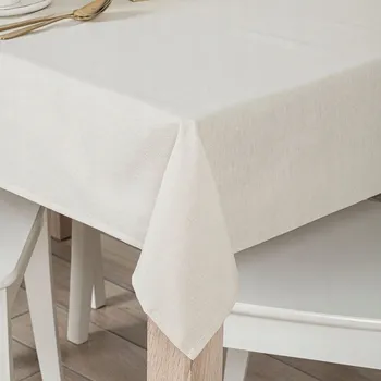 ubrus NATURA Voděodolný ubrus, 140x220 cm, světle béžová barva