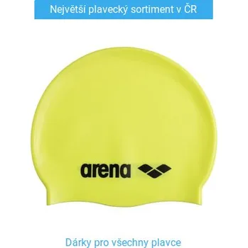 Plavecká čepice Arena Classic Silicone 2 Žlutá