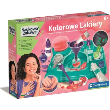 kreativní sada Sada pro výrobu laků na nehty Clementoni 50793