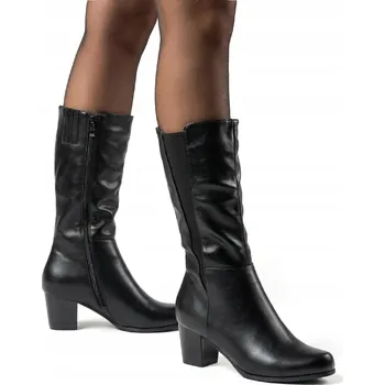 Dámské kozačky Dámské kozačky Wojtyłko 24043C černé - velikost 41