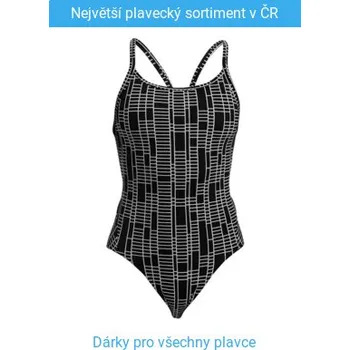 Dámské plavky Funkita Up The Ladder Diamond Back One Piece XL - UK38