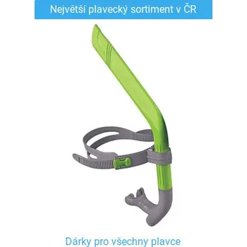 Šnorchl Mad Wave Pro Snorkel Junior Zelená