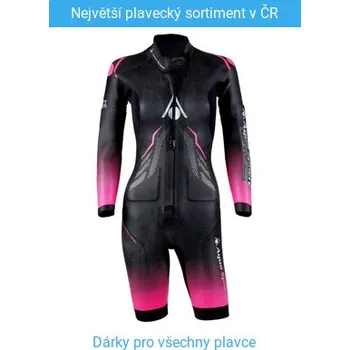 Neoprenový oblek Aqua Sphere Aquaskin Swim-Run Limitless Shorty Women Black/Pink XS
