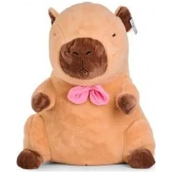 plyšák Maskotka Kapibara z kokardą 66cm