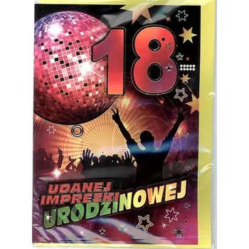 Karnet 18-stka naklejany 3D nr 003 + koperta