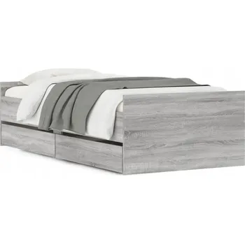 Postel Jednolůžková dřevěná postel VidaXL 60x120 cm, vícebarevná