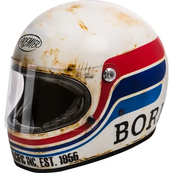 Helma na motorku Retro helma PREMIER TROPHY BTR 8BM Velikost: S (55-56 cm)