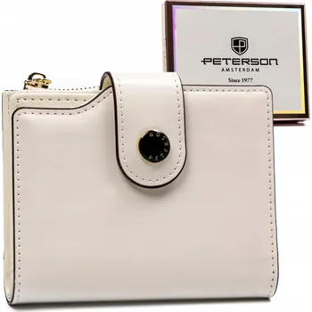 Peněženka Peterson peněženka eko kůže bílá - dámská