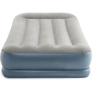 Nafukovací matrace Alltoys Intex Nafukovací postel Dura Beam Twin se zvednutým podhlavníkem