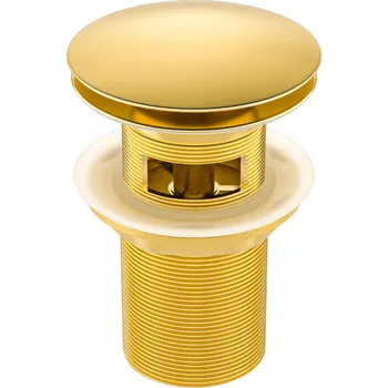 Sifon Zátka s přepadem klik-klak kulatý Balneo