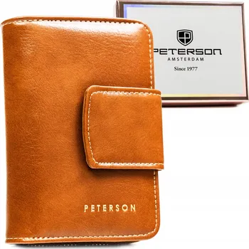 Peněženka Peterson peněženka eko kůže hnědá - dámská