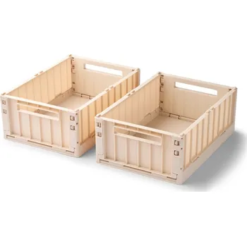 Úložný box LIEWOOD Weston Úložné boxy 2 ks vel. M Apple Blossom