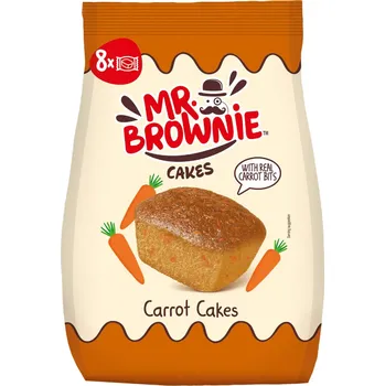Cukrovinka Mrkvové Brownies - Mr. Brownie 200g