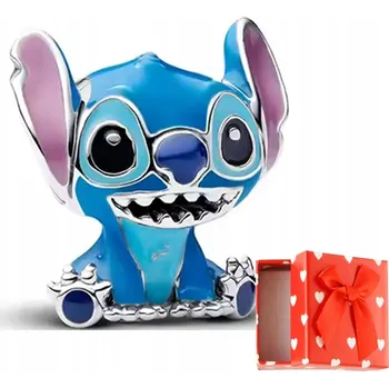 Přívěsek Přívěsek Charm STITCH Disney charms stříbro ryzost S925 + krabička dárek