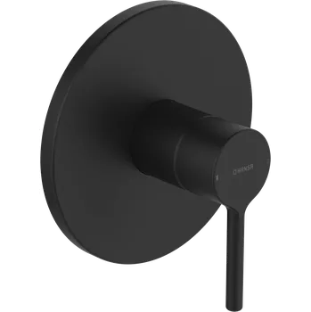Vodovodní baterie Hansa Sprchová baterie pod omítku, matná černá - 8261906733
