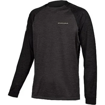 Cyklistické oblečení ENDURA - E3214PW dres pánský SingleTrack L/S pewter S