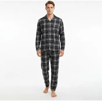 Pánské pyžamo Pánské pyžamo Gianvaglia vícebarevné (2502/black) XL Možnost vrácení zboží ZDARMA do 120 dnů!